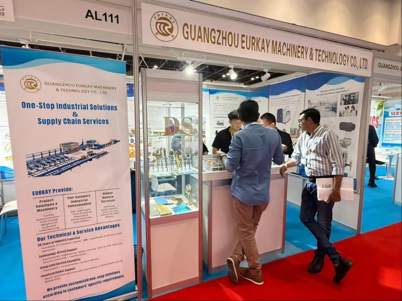 Guangzhou EURKAY Appeared at the Middle East Industrial Machinery Exhibition Guangzhou EURKAY Appeared at the Middle East Industrial Machinery Exhibition